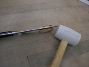 Cutting a Cork