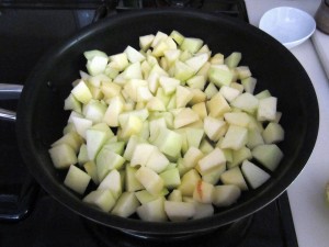 Apples for compote