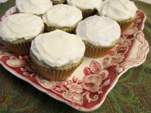 Cupcakes on plate II